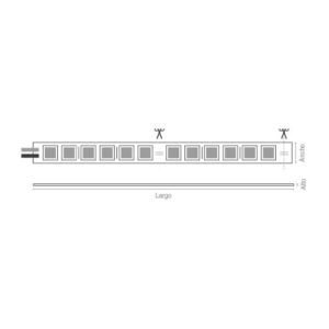 41LINELED esquema_dimensiones_tira_led_lineled