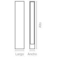91DEL45-dim dimensiones DELI