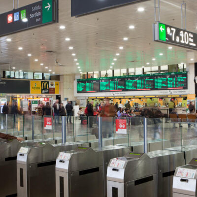 Estación de tren Barcelona-Sants