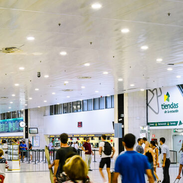 Estación de tren Barcelona-Sants