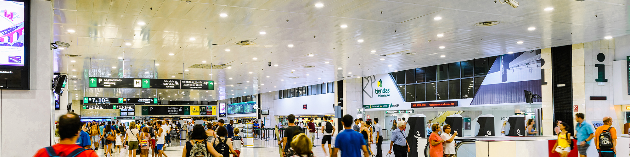 Estación de tren Barcelona-Sants