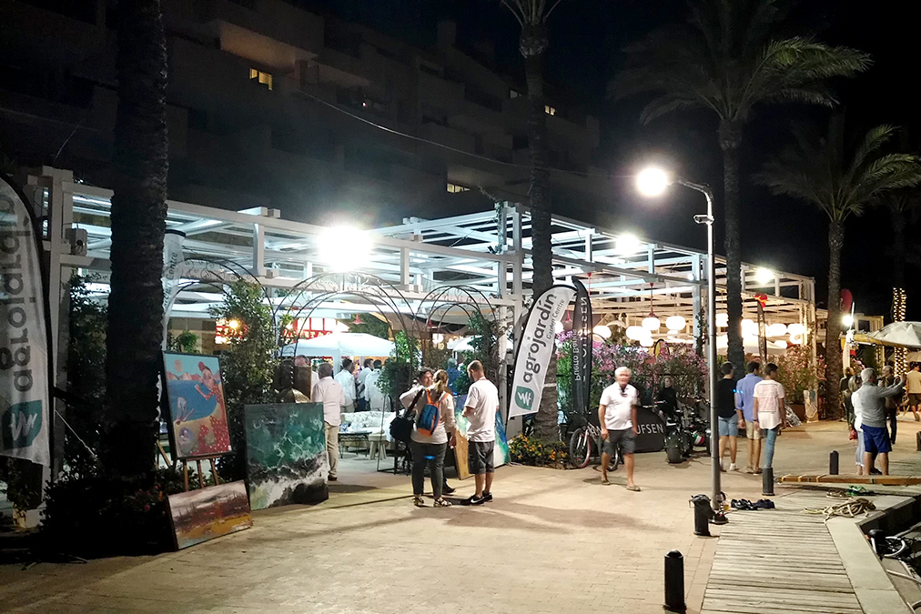 Artesolar ilumina la regata sotogrande