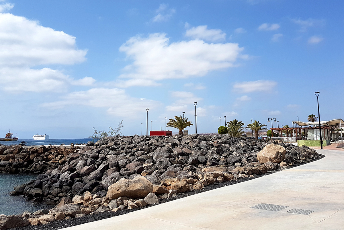 Paseo maritimo Puerto del Rosario