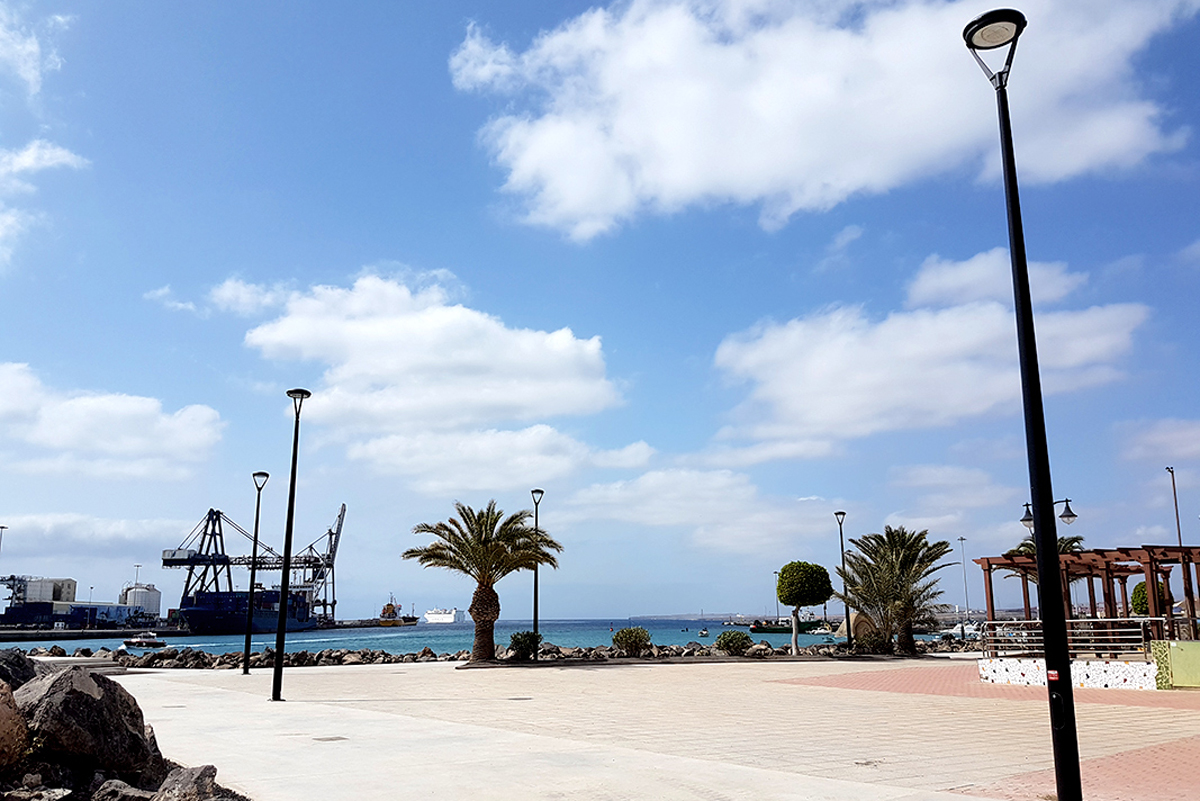 Paseo maritimo Puerto del Rosario