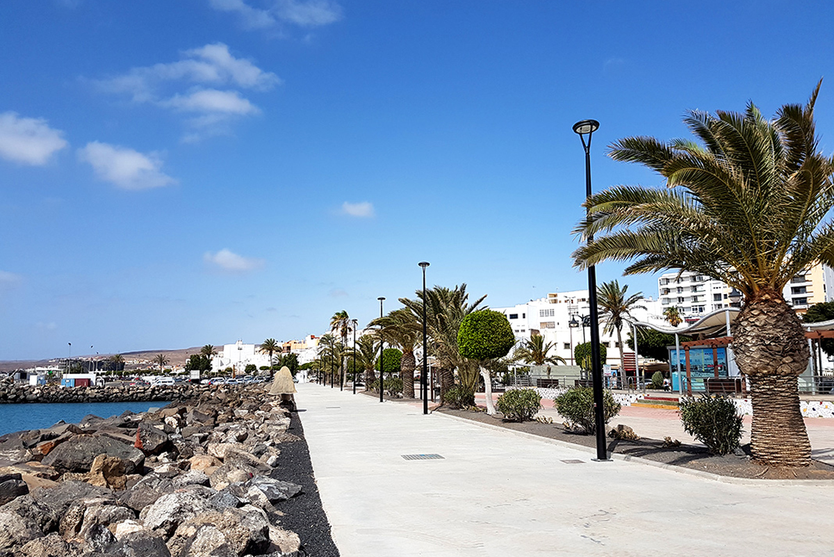 Paseo maritimo Puerto del Rosario