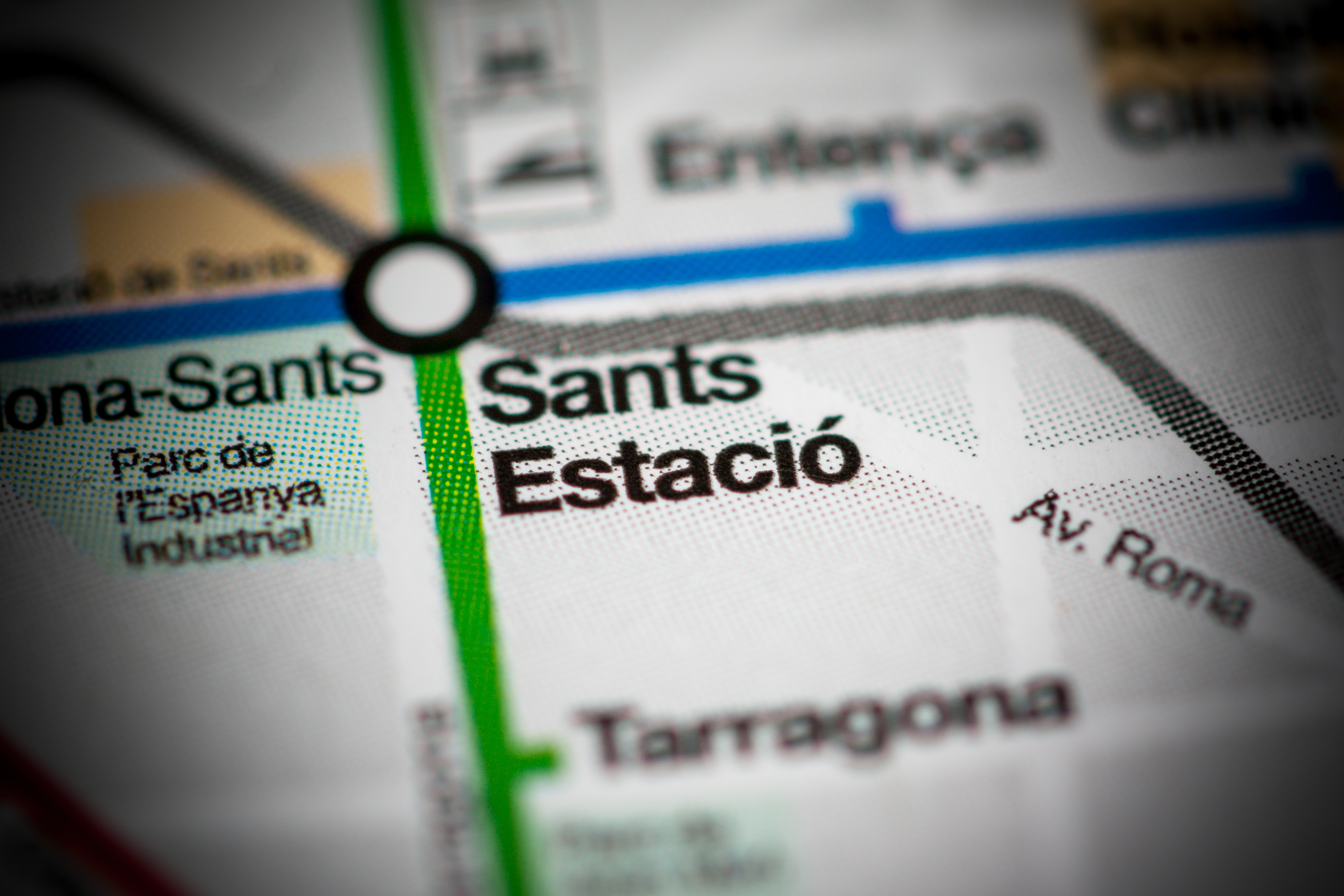 Estación de tren Barcelona-Sants